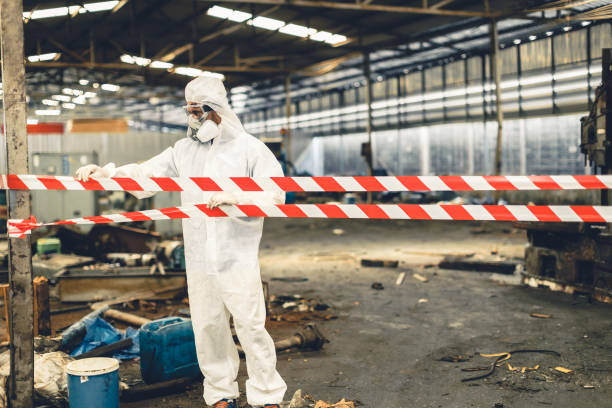Professional Crime Scene Cleanup technician working in Randolph, WI